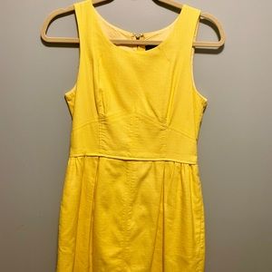 J. Crew yellow dress